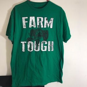 Classic Teaze Novelty Farm Tough Tee Shirt Large